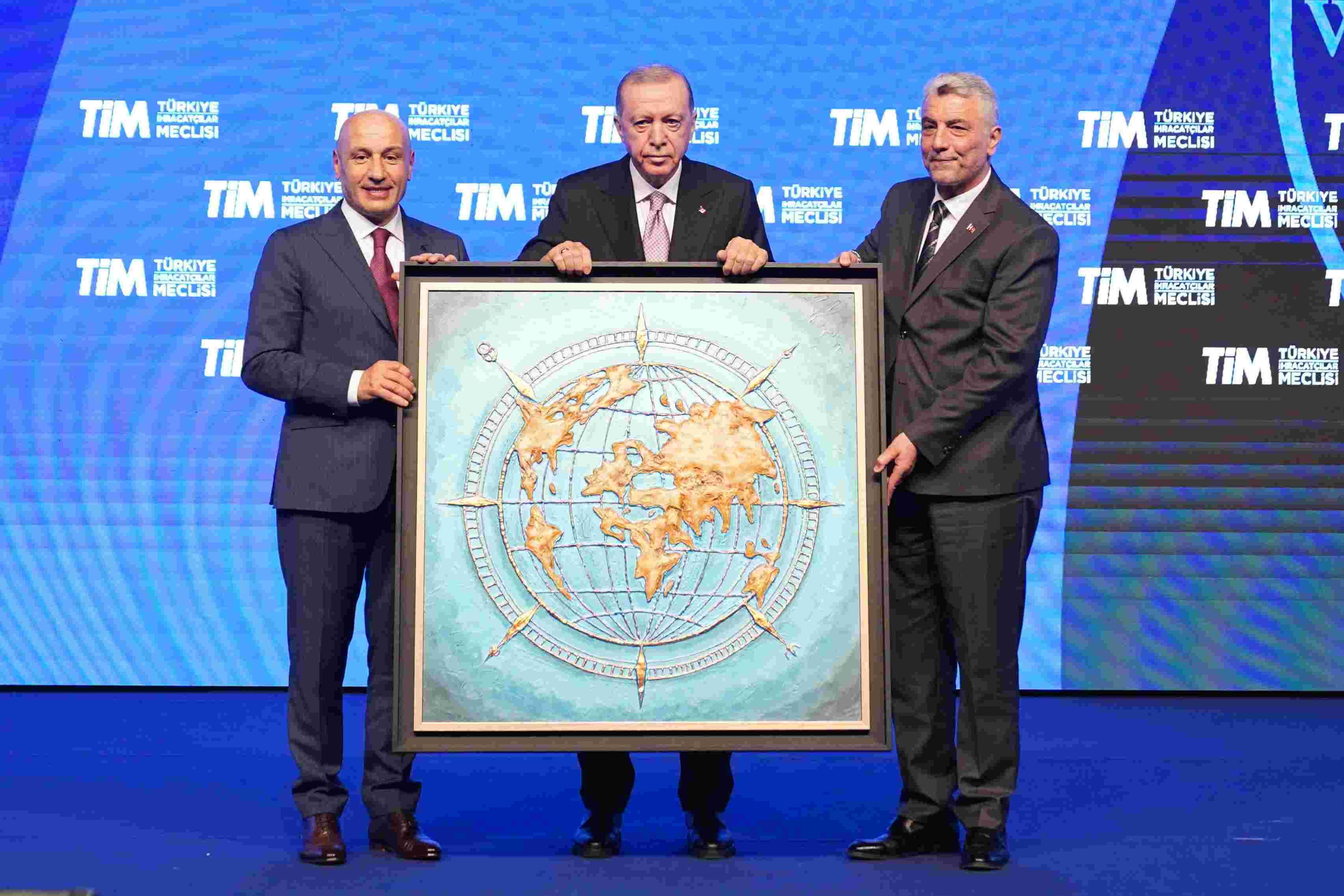 357 Milyar Dolarlık İhracatın Şampiyonları Ödüllerini Cumhurbaşkanı Erdoğan’dan Aldı - Görsel 357 Milyar Dolarlık İhracatın Şampiyonları Ödüllerini Cumhurbaşkanı Erdoğan’dan Aldı
